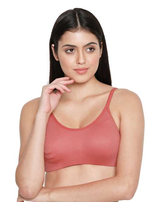 pink solid t-shirt bra - 18393127 -  Standard Image - 0