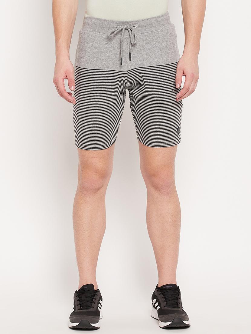 grey striped short - 18393181 -  Zoom Image - 0