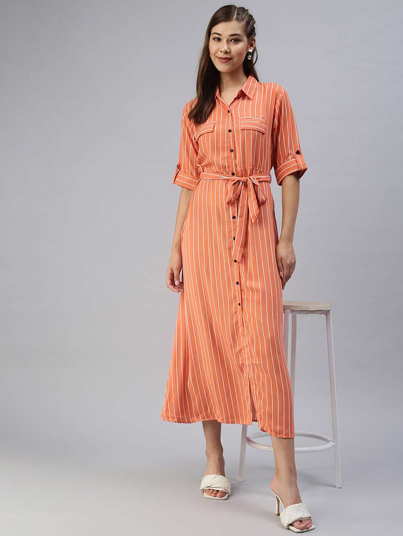 women's shirt striped dress - 18393323 -  Standard Image - 3