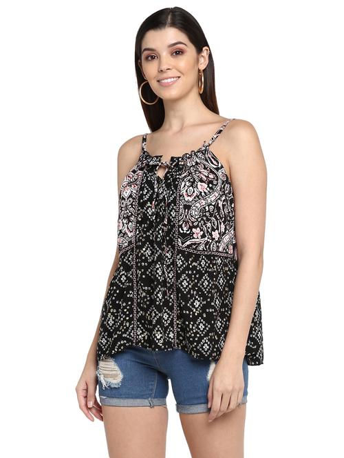 women's a line shoulder strap top - 18393483 -  Standard Image - 0