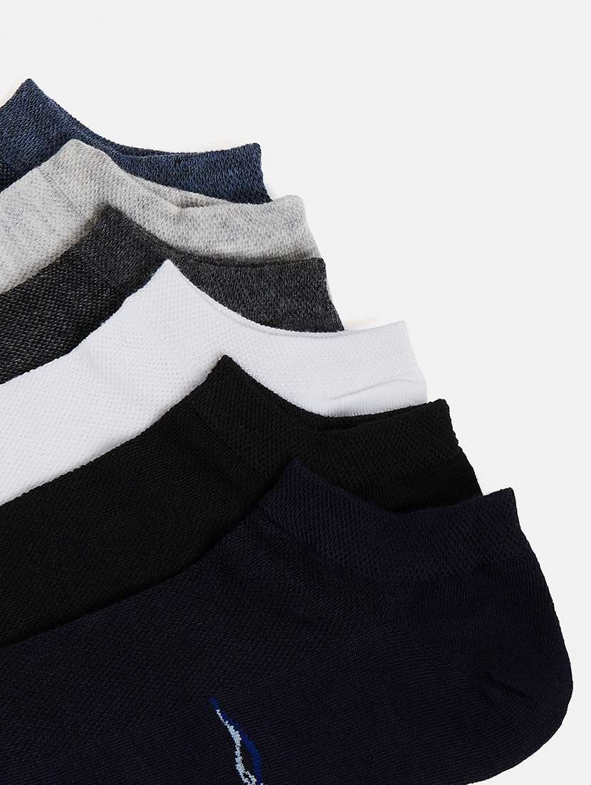 men pack of 3 ankle length socks  - 18393637 -  Standard Image - 5