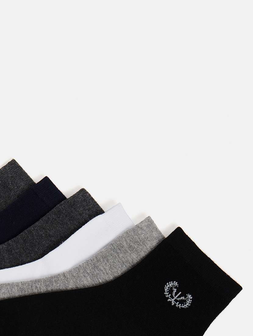 men pack of 3 ankle length socks  - 18393638 -  Standard Image - 5