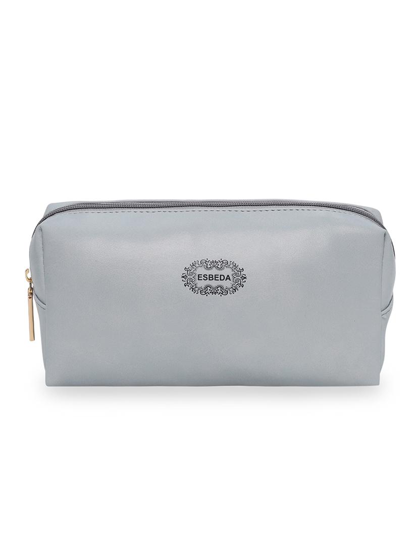grey solid regular pouch - 18393658 - Zoom Image - 0