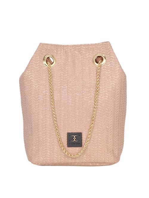 gold textured regular handbag - 18393662 -  Standard Image - 0