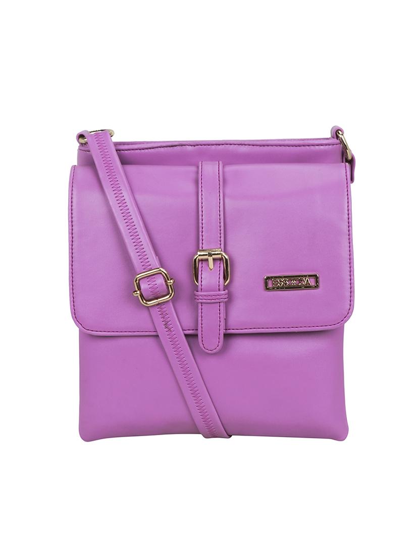 purple solid regular sling bag - 18393714 - Zoom Image - 0