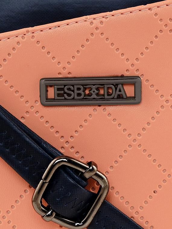 orange textured regular sling bag - 18393734 - Standard Image - 3