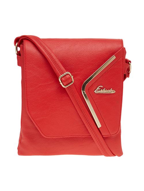 red solid regular sling bag - 18393774 -  Standard Image - 0