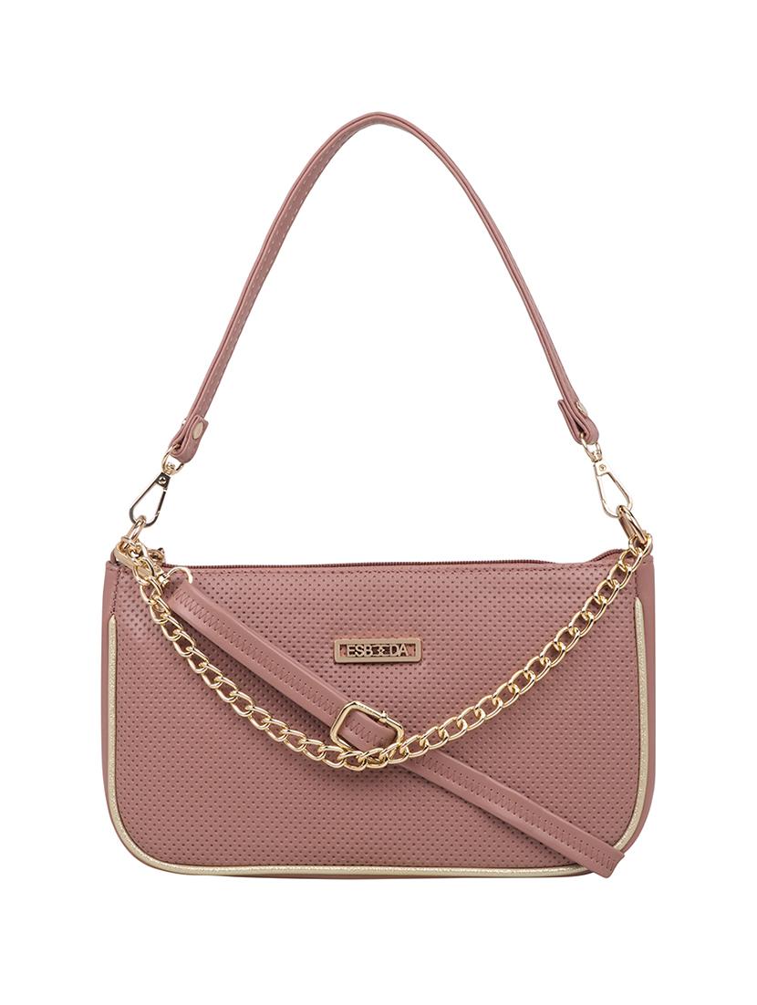 orange textured regular sling bag - 18393808 - Zoom Image - 0