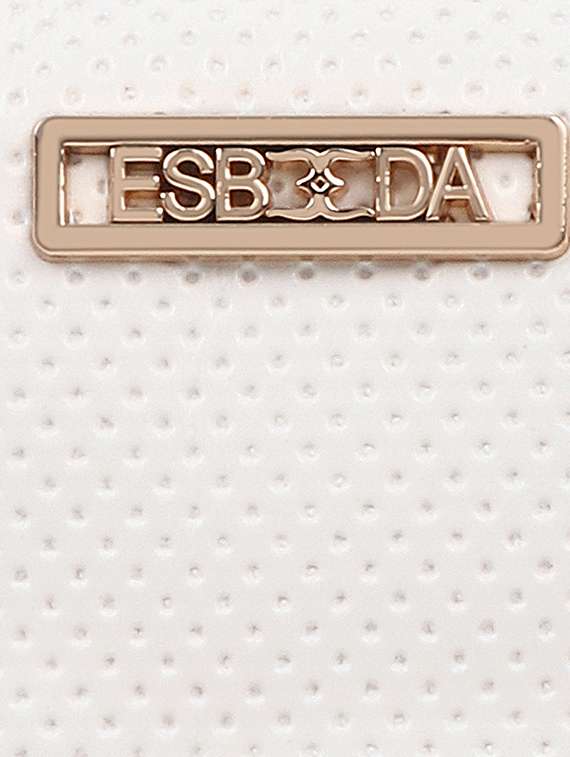white textured regular sling bag - 18393810 - Standard Image - 3