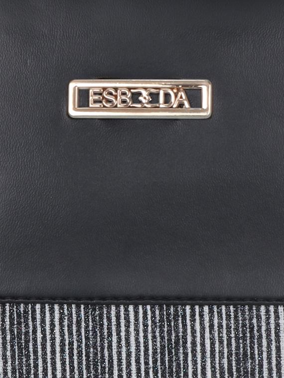 black solid regular sling bag - 18393814 - Standard Image - 3