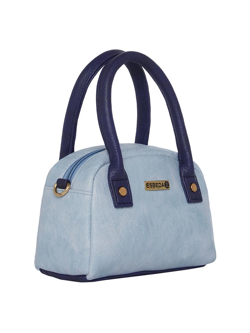 light blue solid regular sling bag - 18393828 - Standard Image - 3