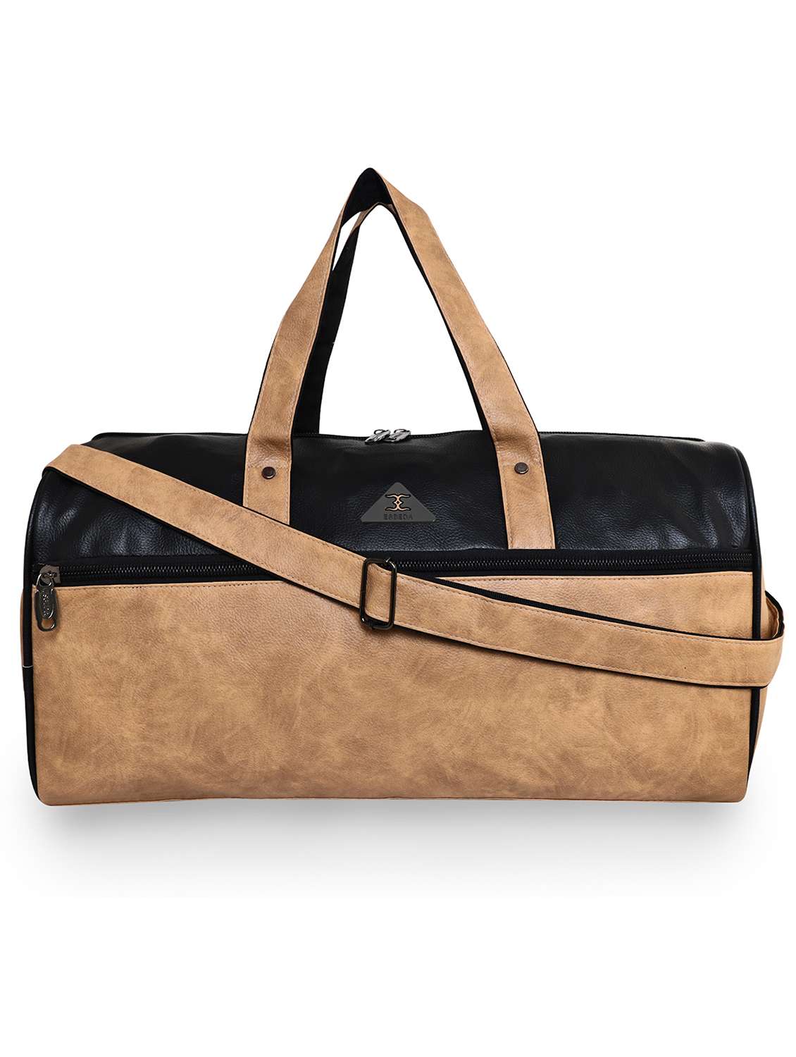 black leatherette (pu) dufflebag - 18394040 -  Zoom Image - 0