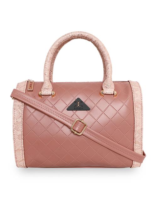 orange leatherette (pu) handbag - 18394191 - Standard Image - 0