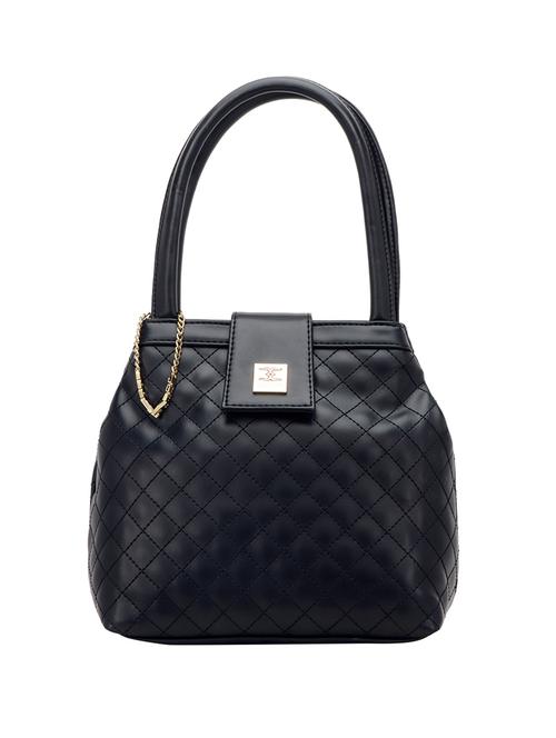black leatherette (pu) handbag - 18394209 -  Standard Image - 0