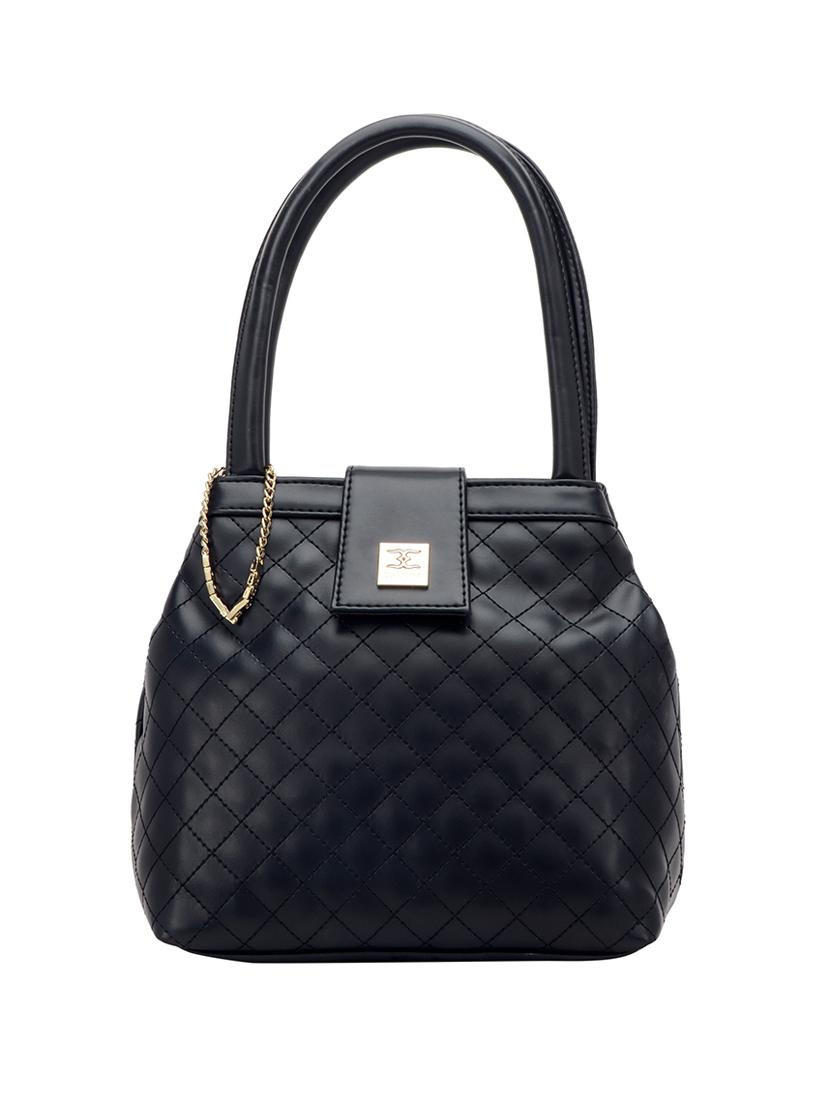 black leatherette (pu) handbag - 18394209 -  Zoom Image - 0