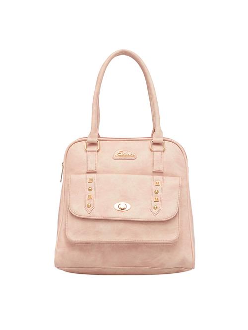 pink leatherette (pu) handbag - 18394224 -  Standard Image - 0