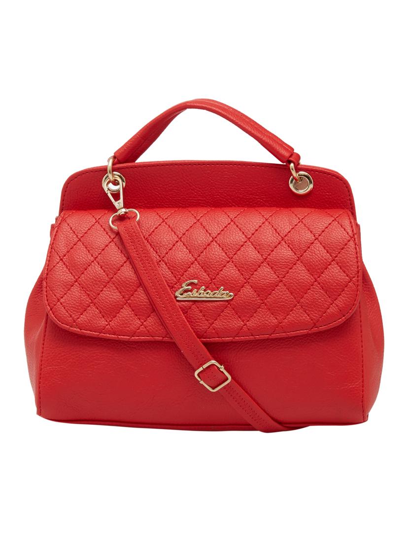 red leatherette (pu) handbag - 18394260 -  Zoom Image - 0