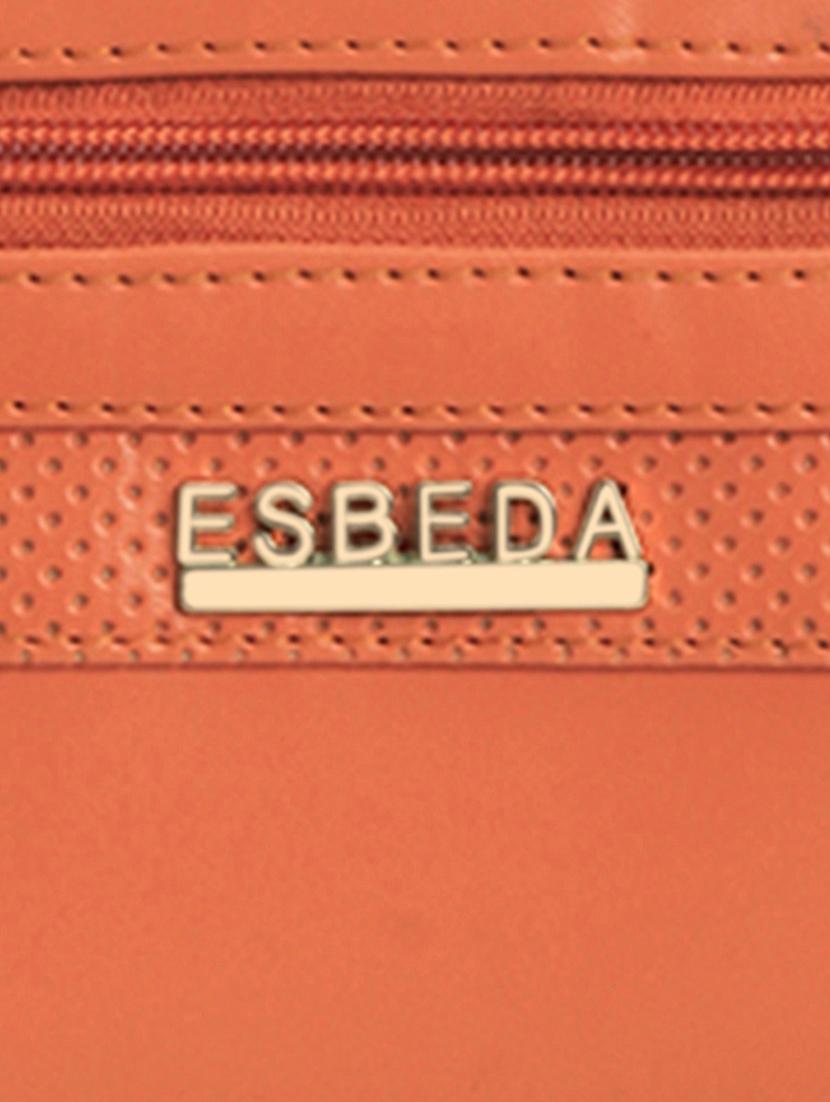 orange leatherette (pu) handbag - 18394343 - Standard Image - 3