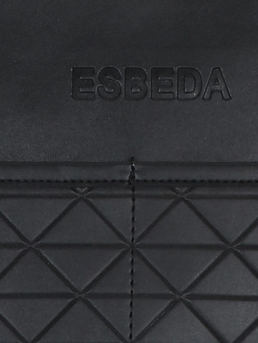 black leatherette (pu) handbag - 18394378 - Standard Image - 3