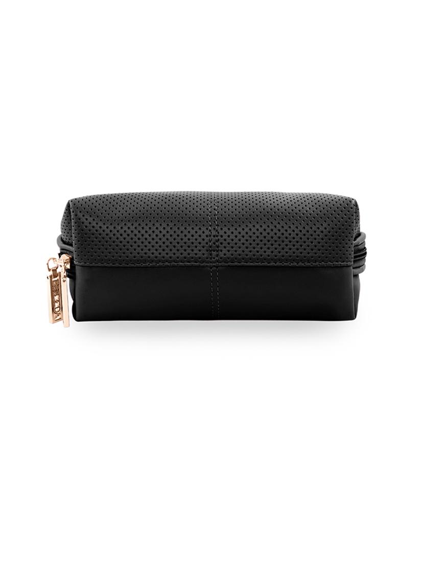 black leatherette (pu) handbag - 18394394 - Standard Image - 5