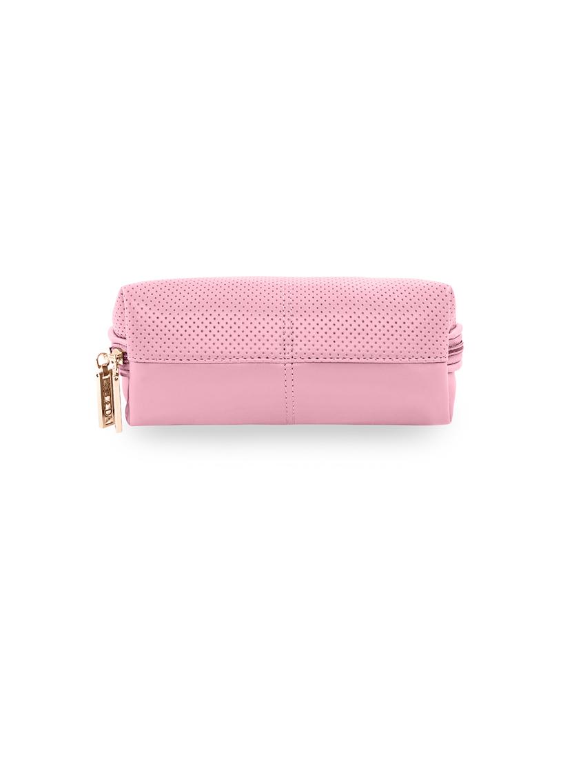 pink leatherette (pu) handbag - 18394402 - Standard Image - 5