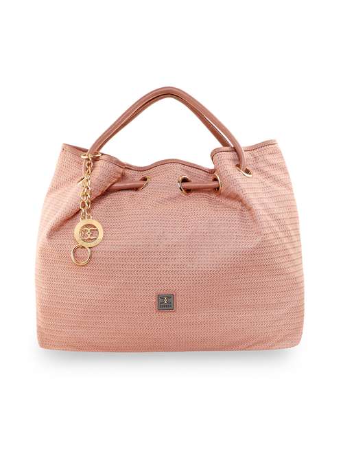 orange leatherette (pu) handbag - 18394446 - Standard Image - 0