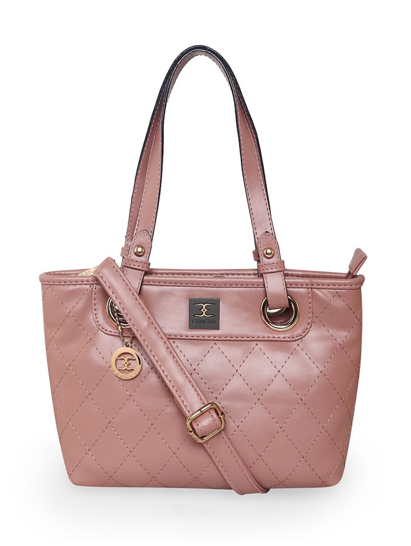 orange leatherette (pu) handbag - 18394474 - Zoom Image - 0