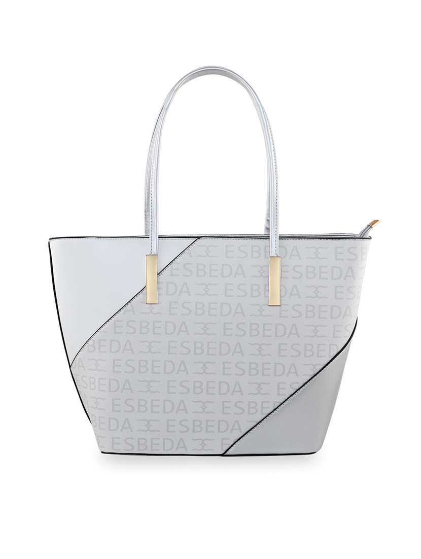 white leatherette (pu) handbag - 18394504 - Zoom Image - 0