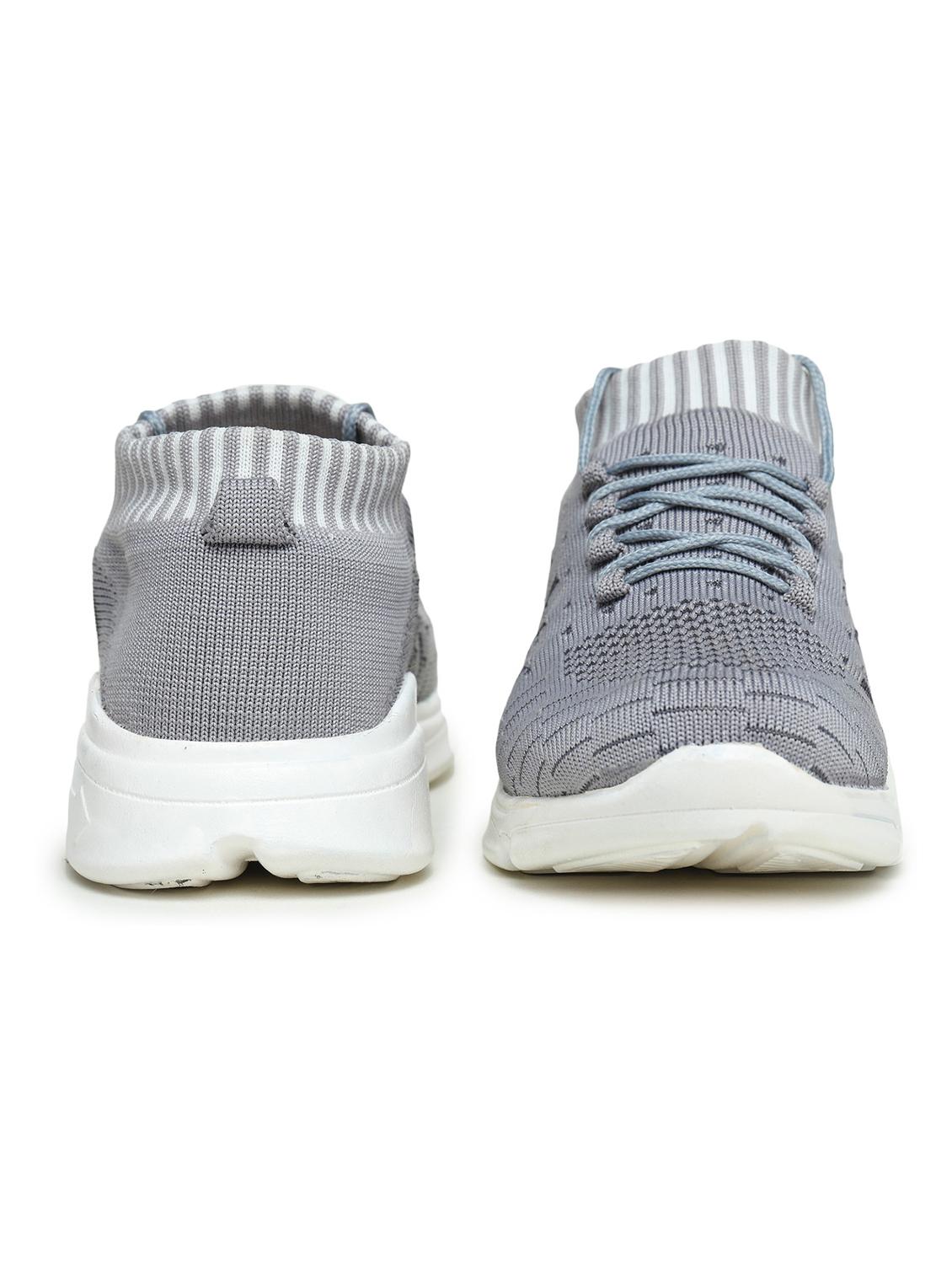 women grey lace-up sports shoe - 18394614 - Standard Image - 3