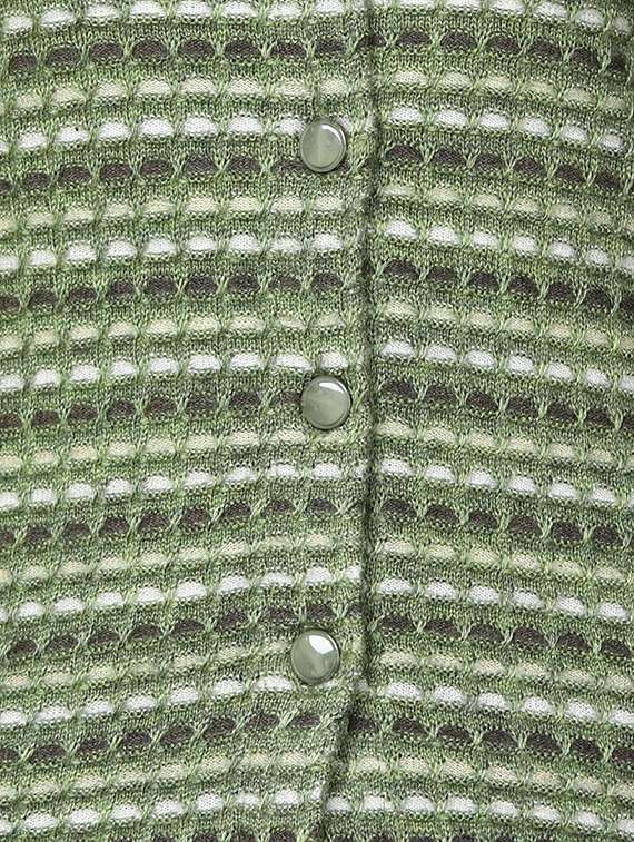 round neck printed cardigan - 18394670 -  Standard Image - 3