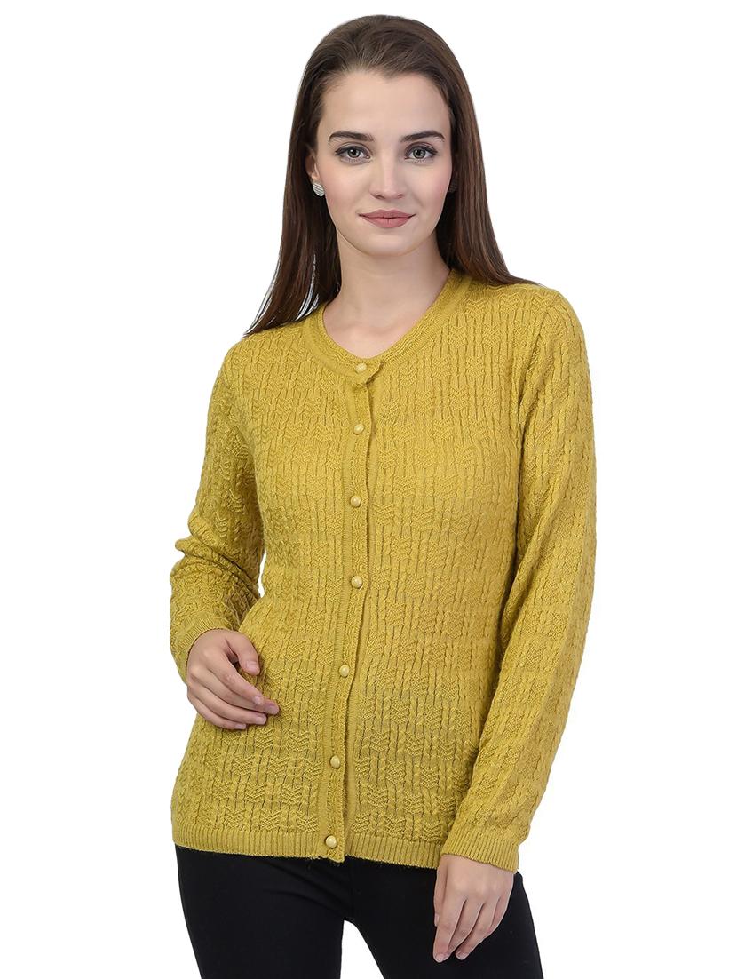 v-neck solid cardigan - 18394712 - Zoom Image - 0
