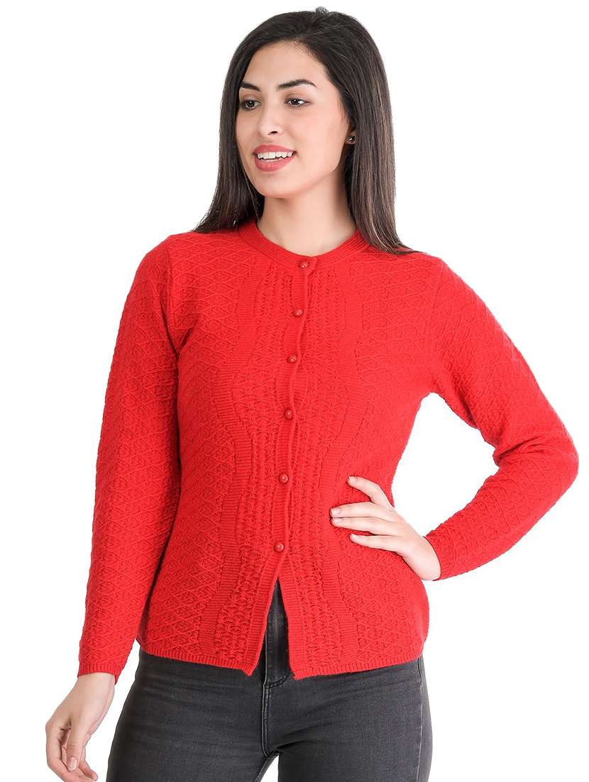long sleeved solid cardigan - 18395002 - Zoom Image - 0