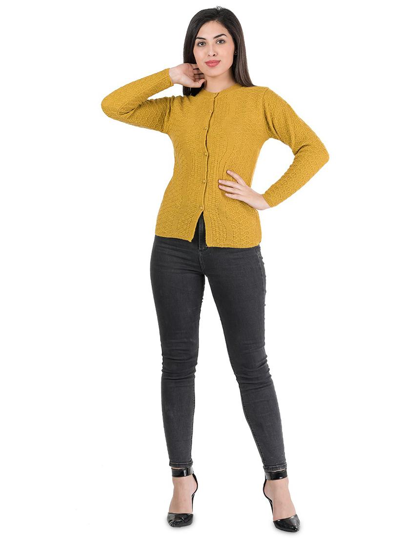 long sleeved solid cardigan - 18395003 - Standard Image - 3