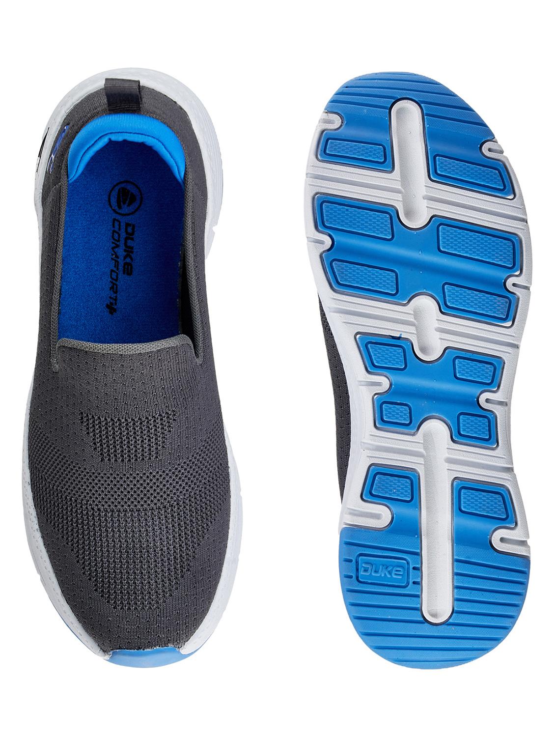 grey synthetic sport shoes - 18395080 - Standard Image - 3
