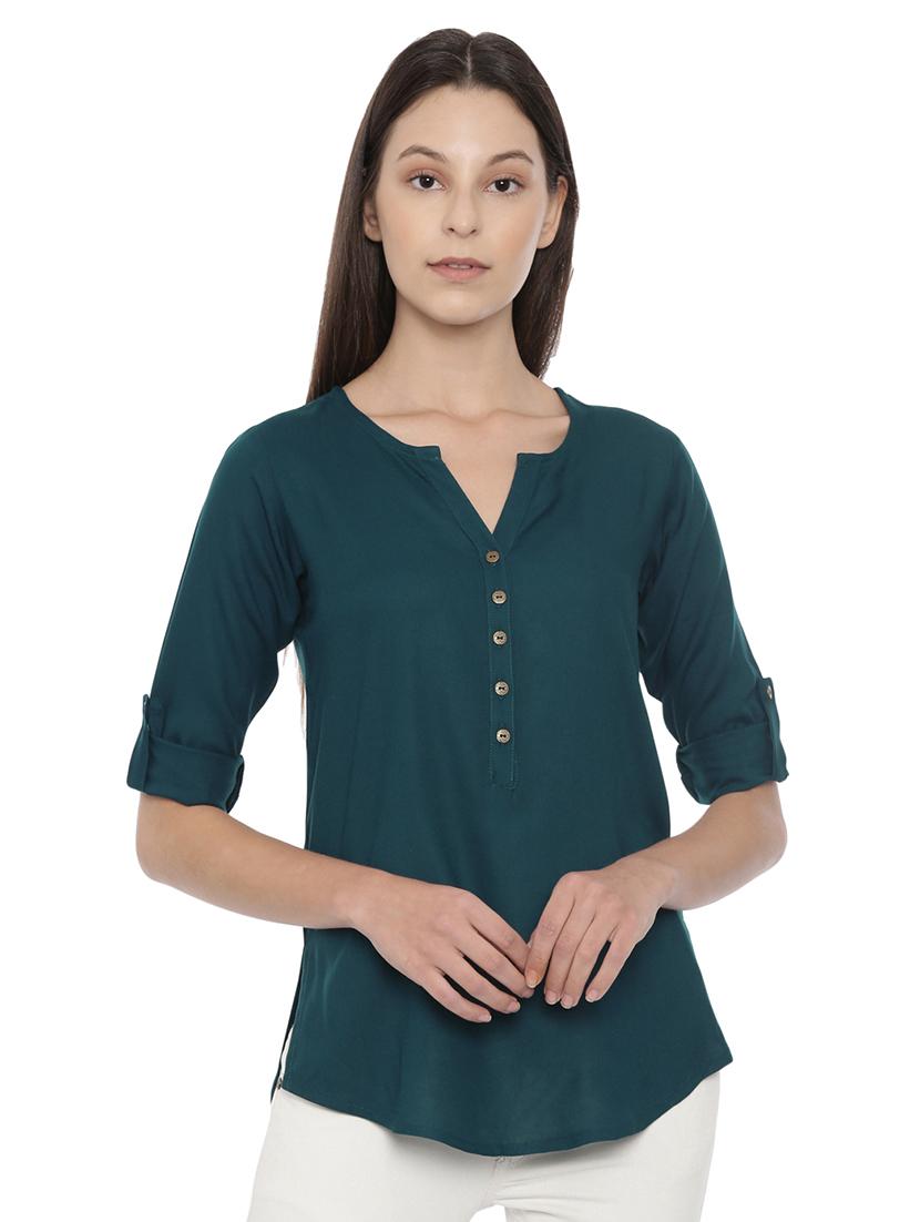 women's straight boat neck top - 18395503 -  Zoom Image - 0