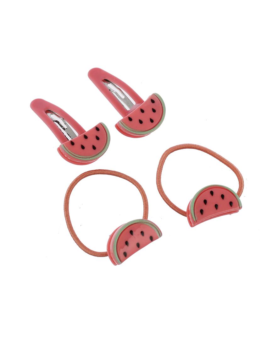 set of 8 watermelon hair accessory set - 18395678 - Standard Image - 3