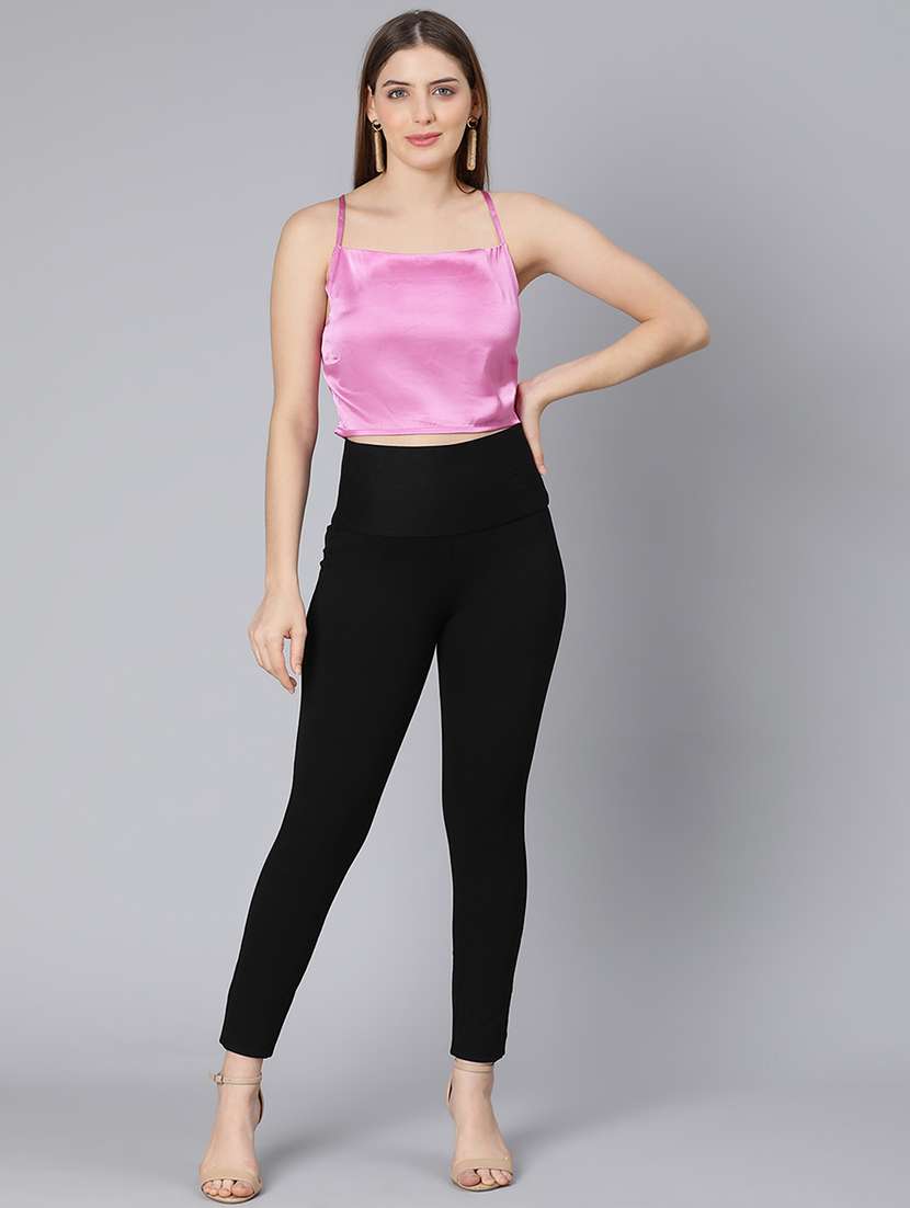 women's crop square neck top - 18395769 -  Standard Image - 3