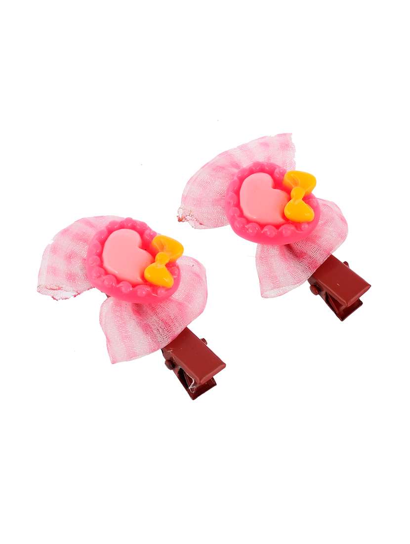 Set Of 6 Bow Lace Hair Alligator Clip - 18395830 -  Standard Image - 3