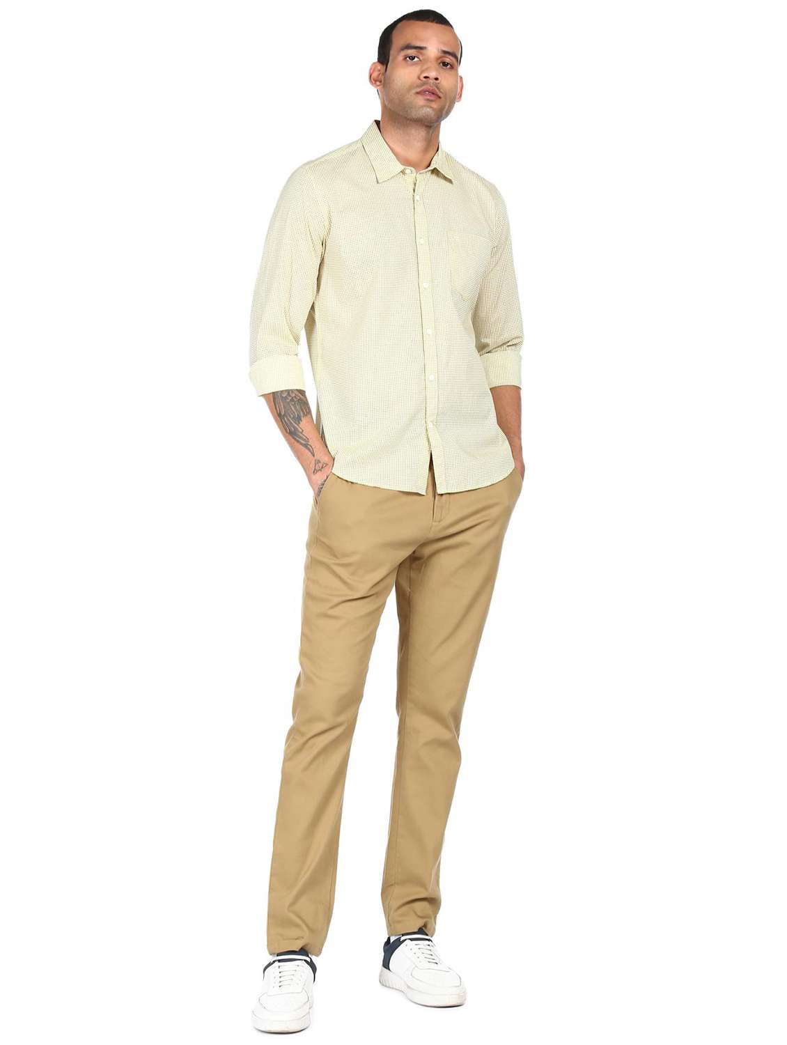 mens polka dots casual shirt - 18396365 -  Standard Image - 3