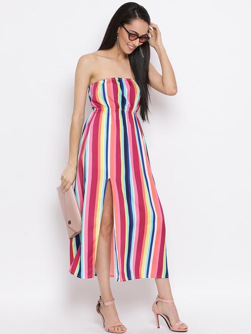 women's tube striped dress - 18396458 -  Standard Image - 0