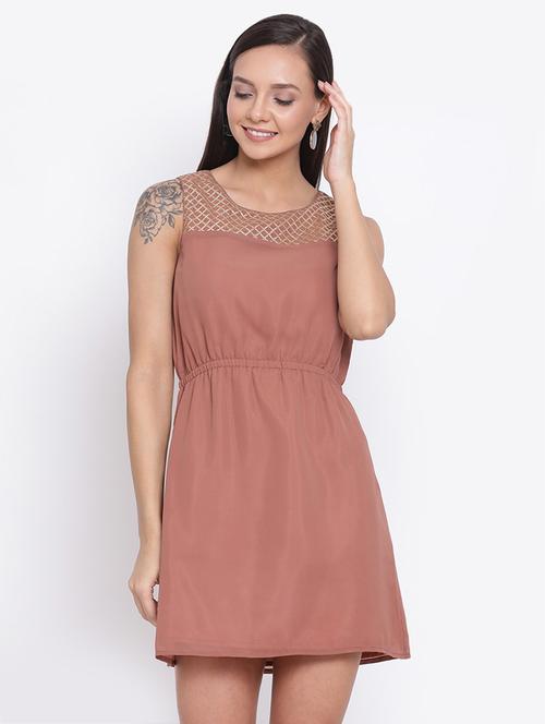 women's solid dress - 18396467 - Standard Image - 0