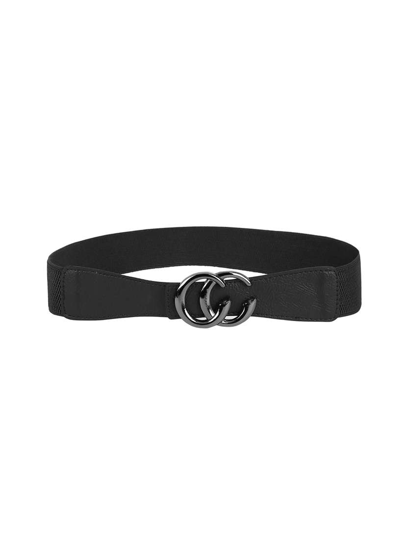 black leatherette (pu belt