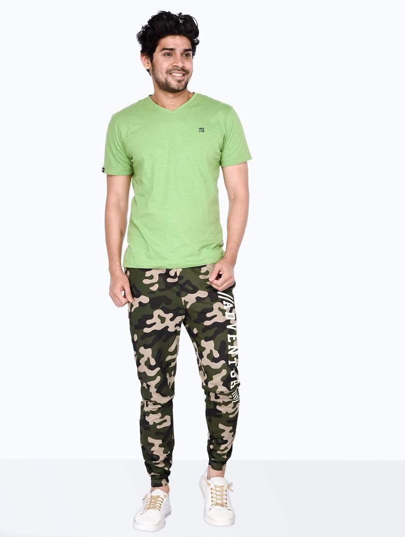 green camouflage jogger - 18397793 - Standard Image - 3