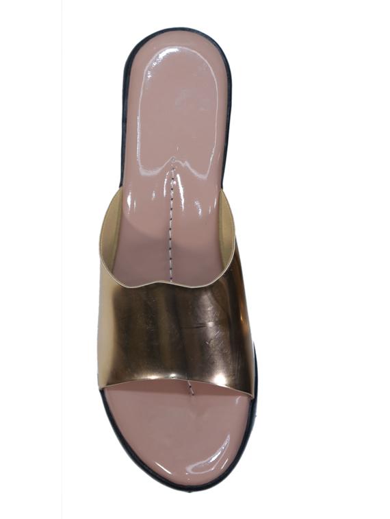 tan slip on wedge - 18398463 - Standard Image - 3