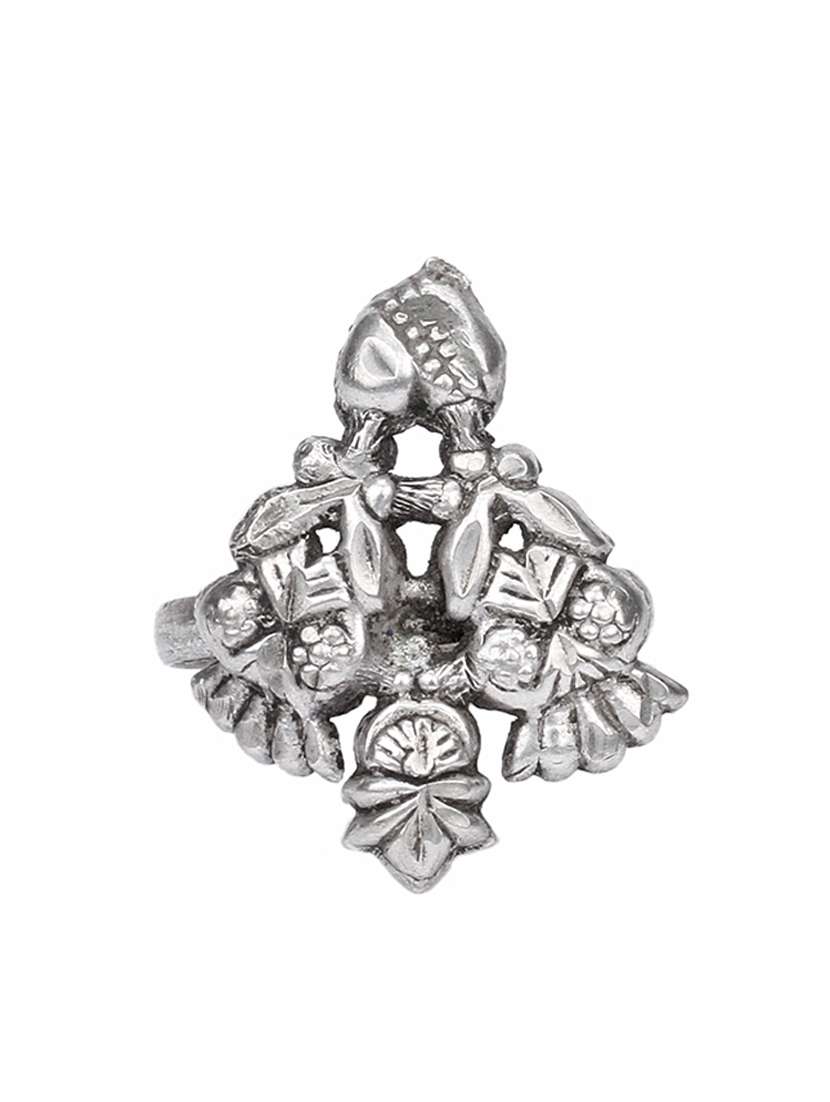 silver handcrafted ring