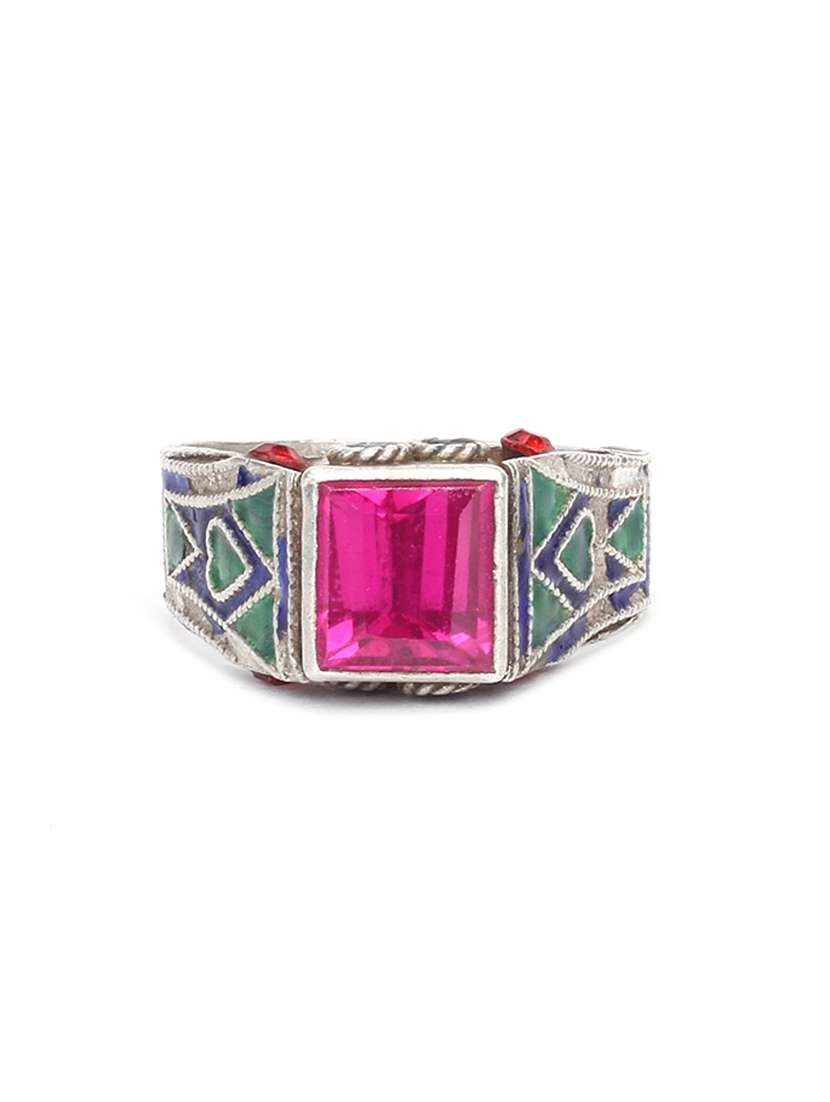 silver handcrafted ring