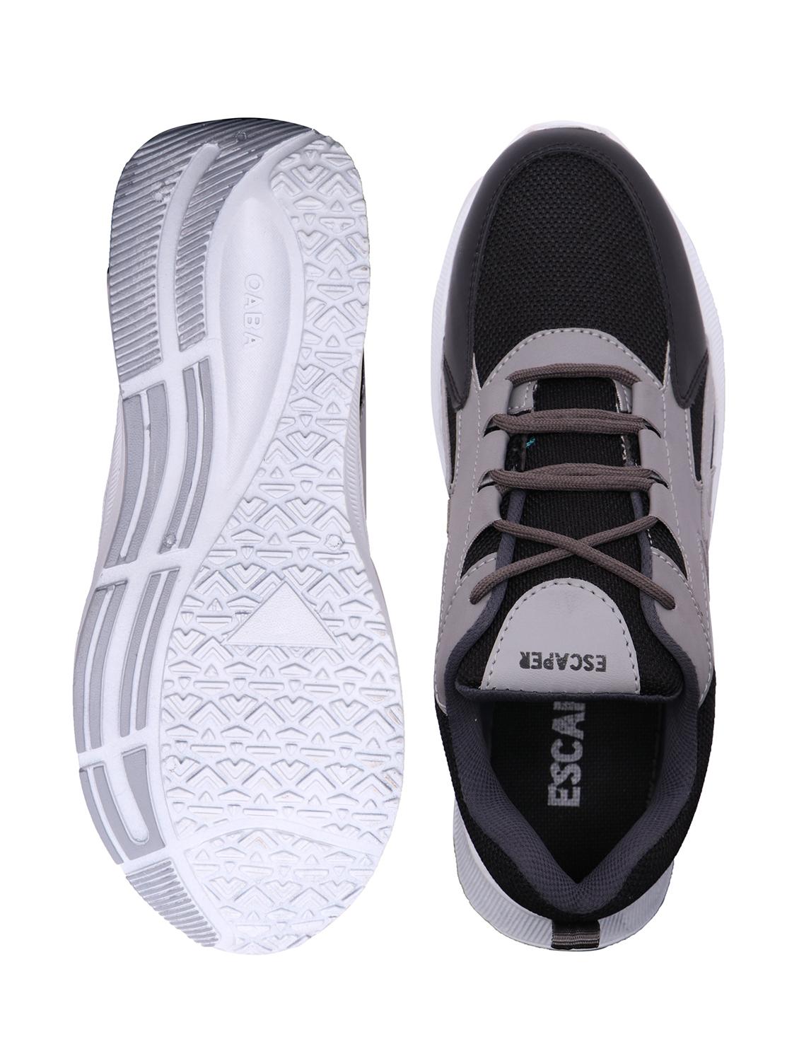 black lace up sport shoe - 18399880 - Standard Image - 3
