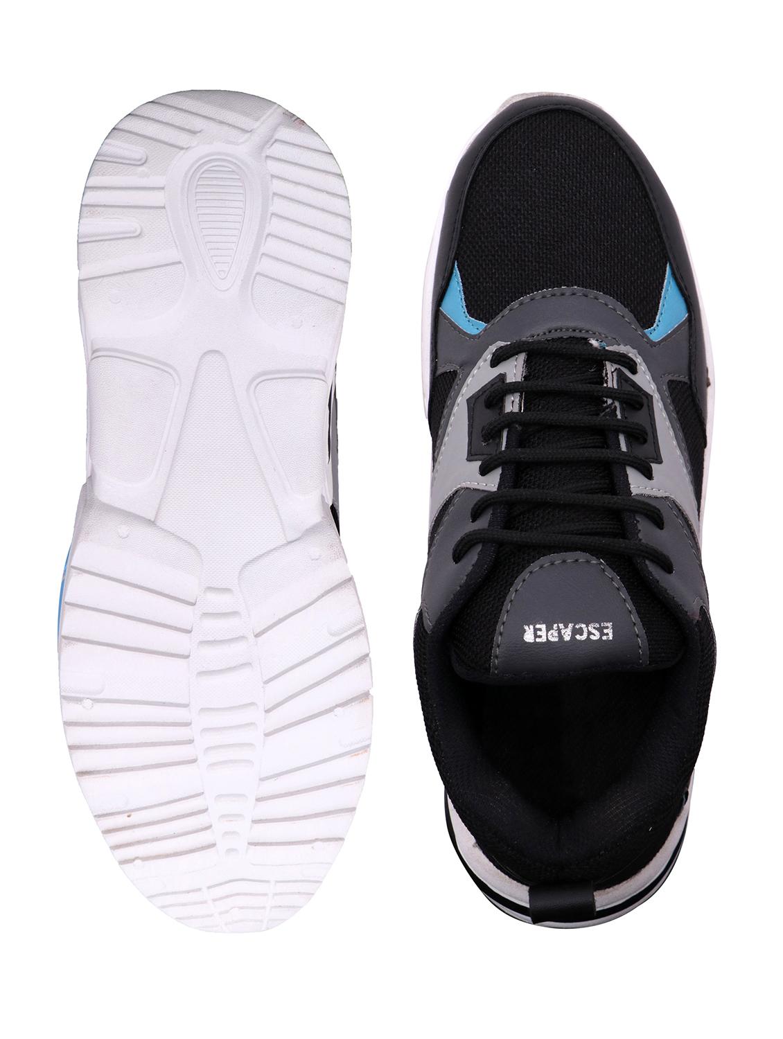 black lace up sport shoe - 18399916 - Standard Image - 3
