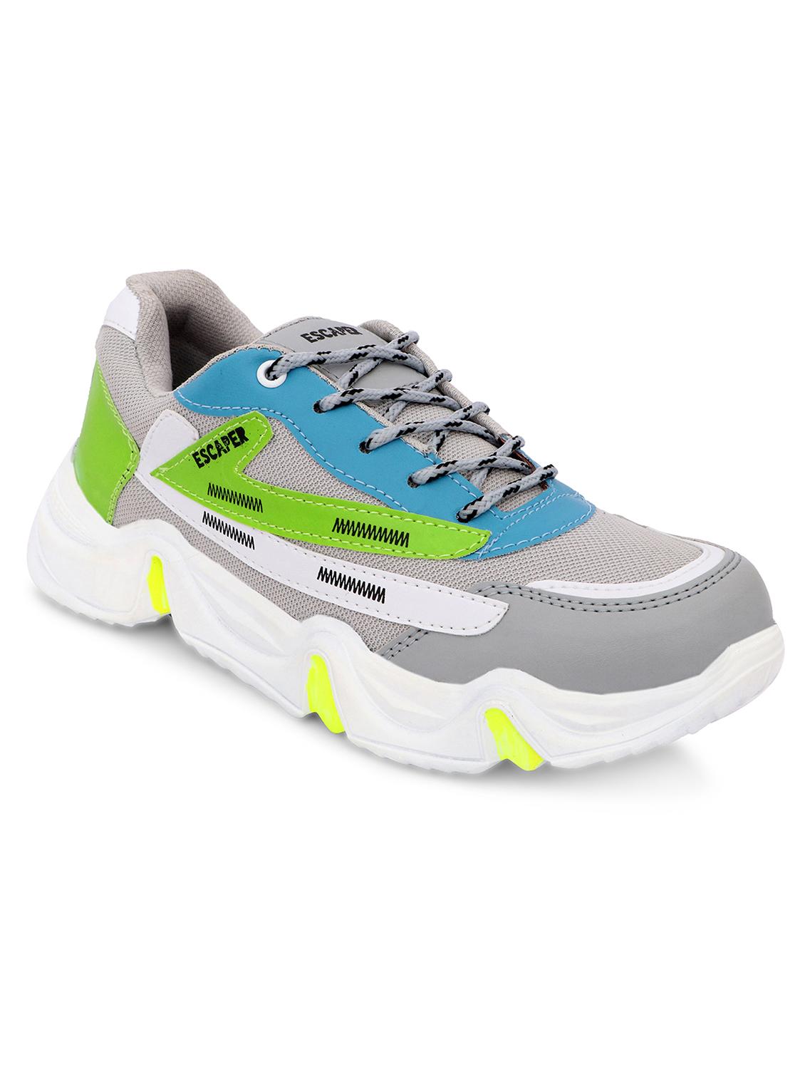 grey lace up sport shoe - 18400207 - Zoom Image - 0