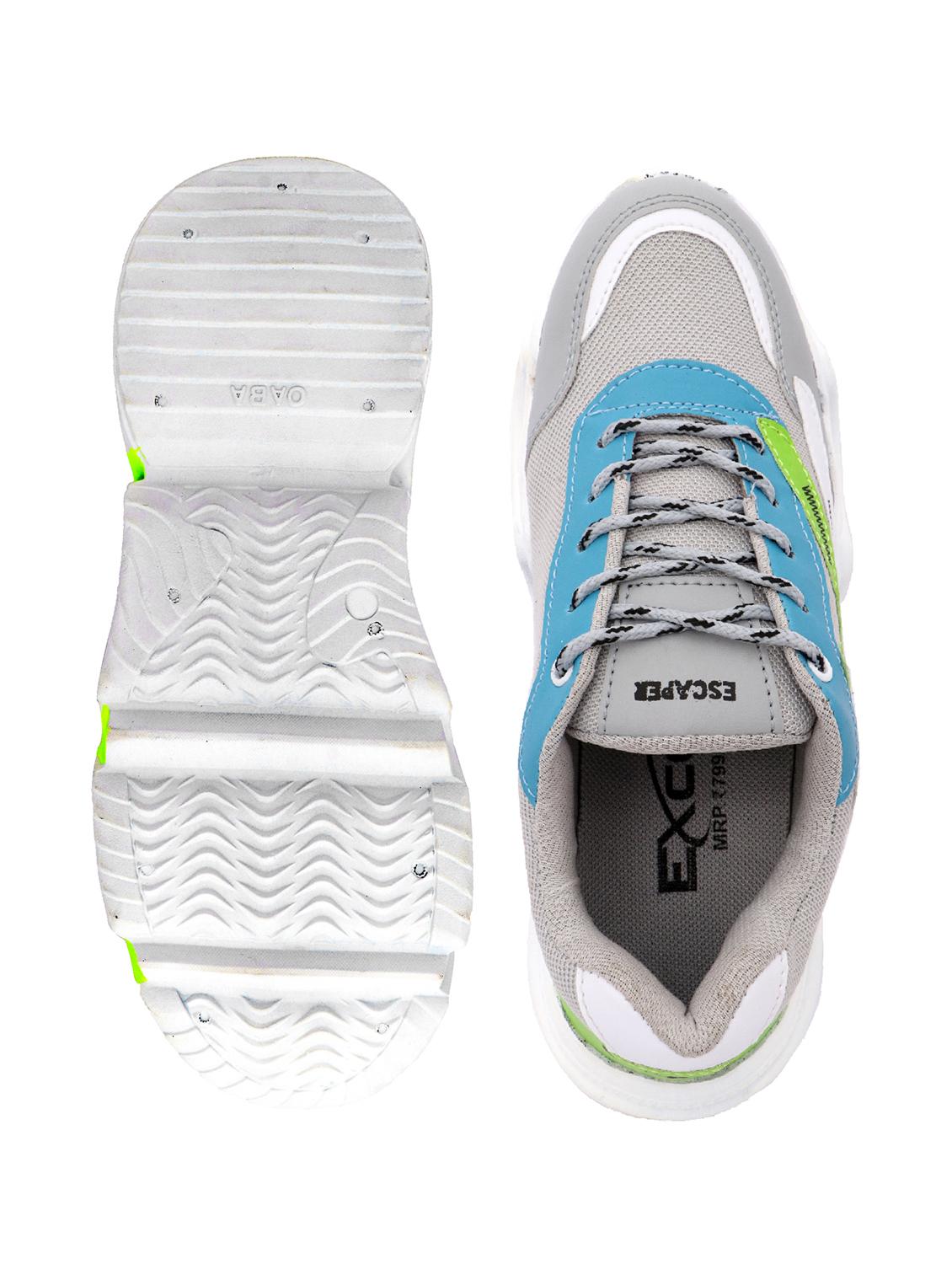 grey lace up sport shoe - 18400207 - Standard Image - 3
